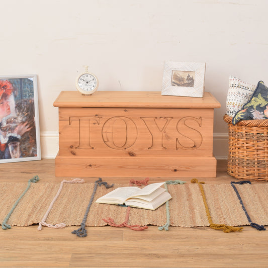 Pine Blanket Box
