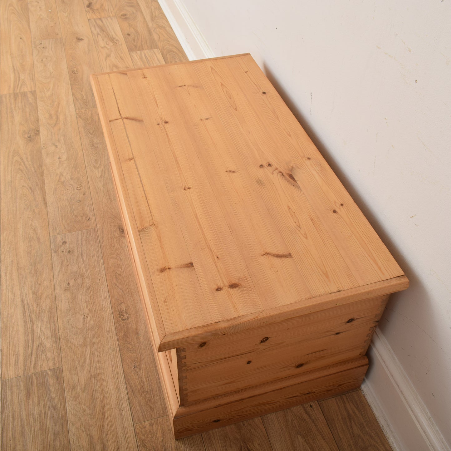 Pine Blanket Box
