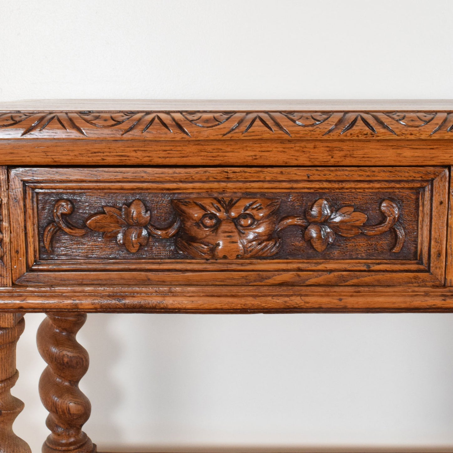 Carved Barley Twist  Sideboard