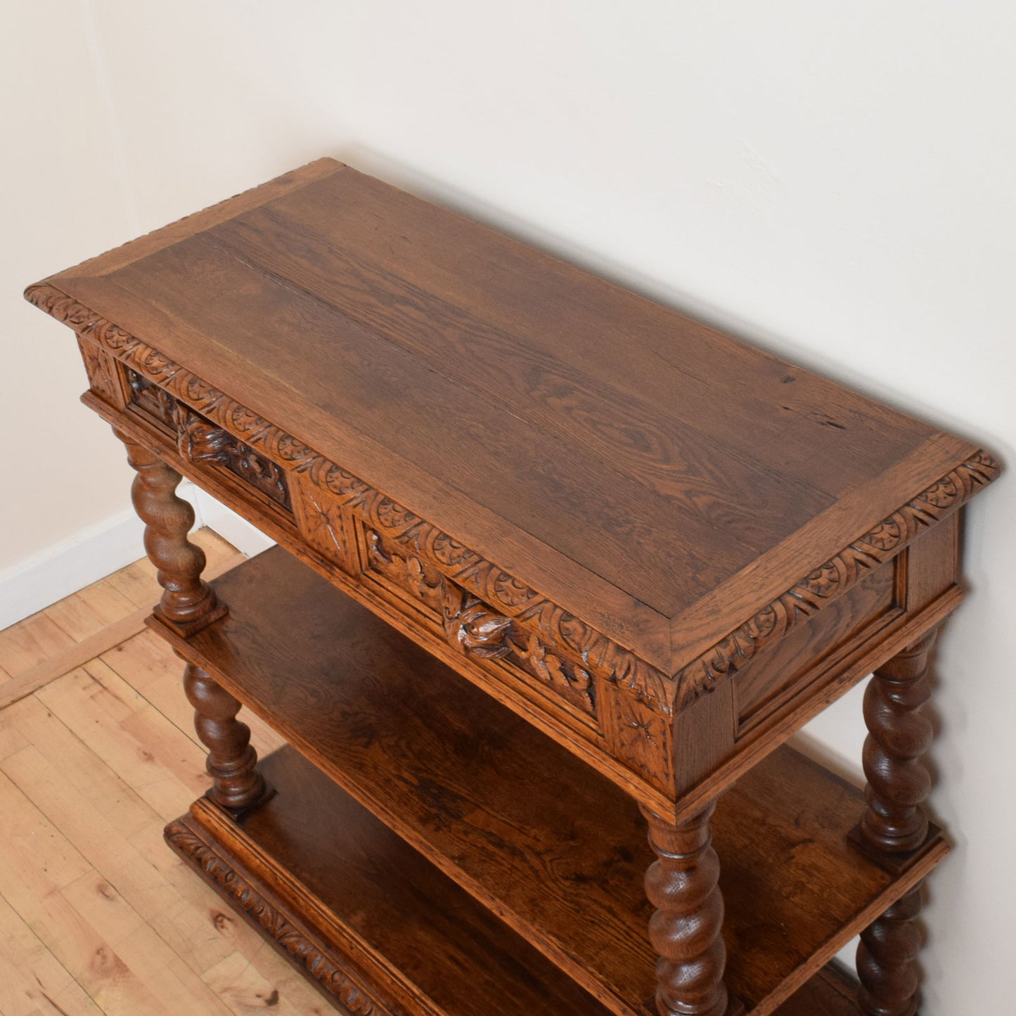 Carved Barley Twist  Sideboard