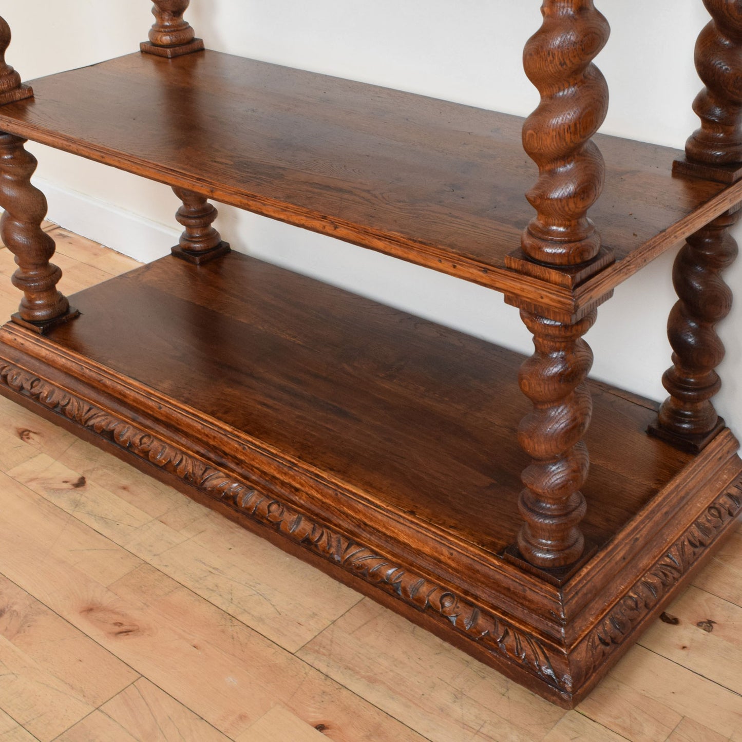 Carved Barley Twist  Sideboard