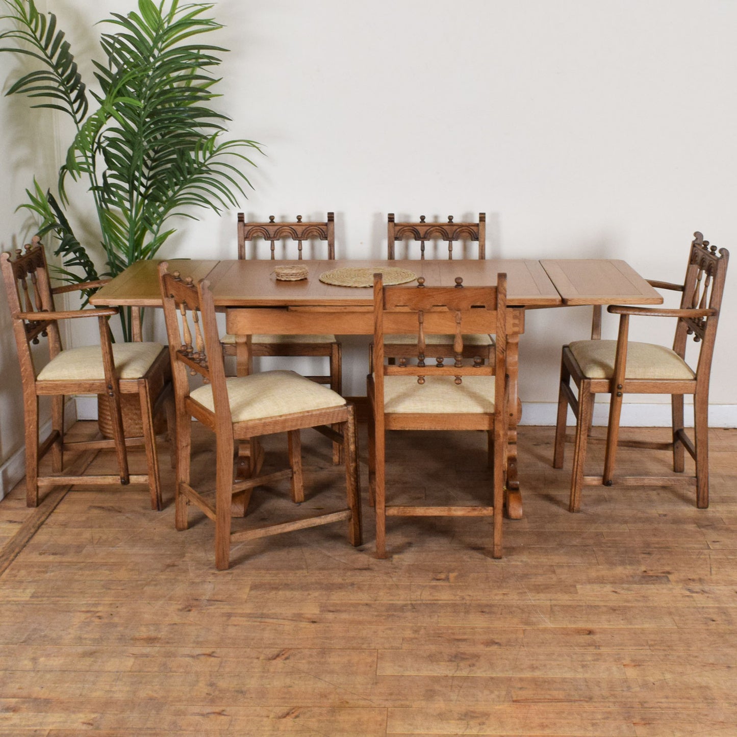 Ercol Table and Six Chairs