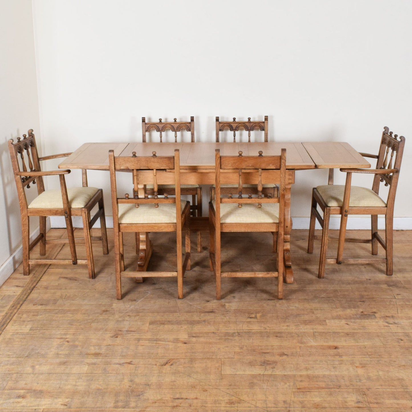 Ercol Table and Six Chairs