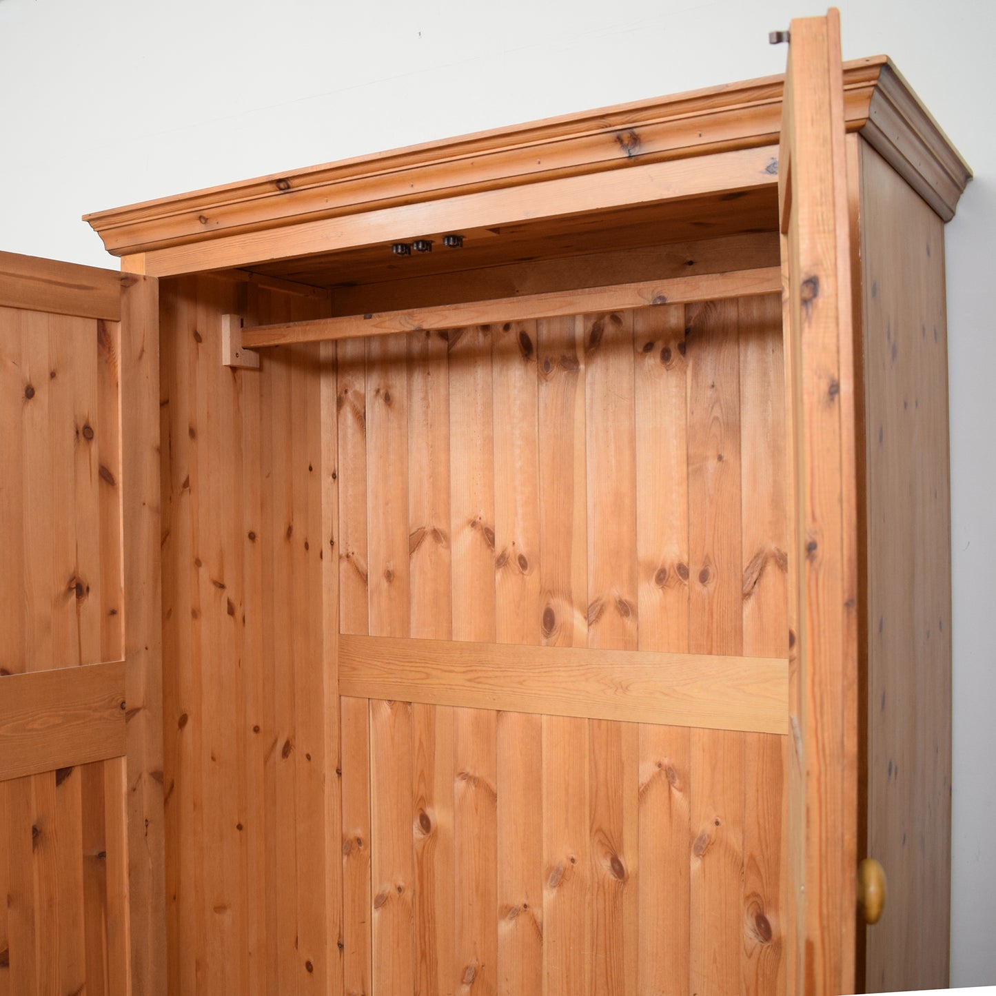 Pine Double Wardrobe