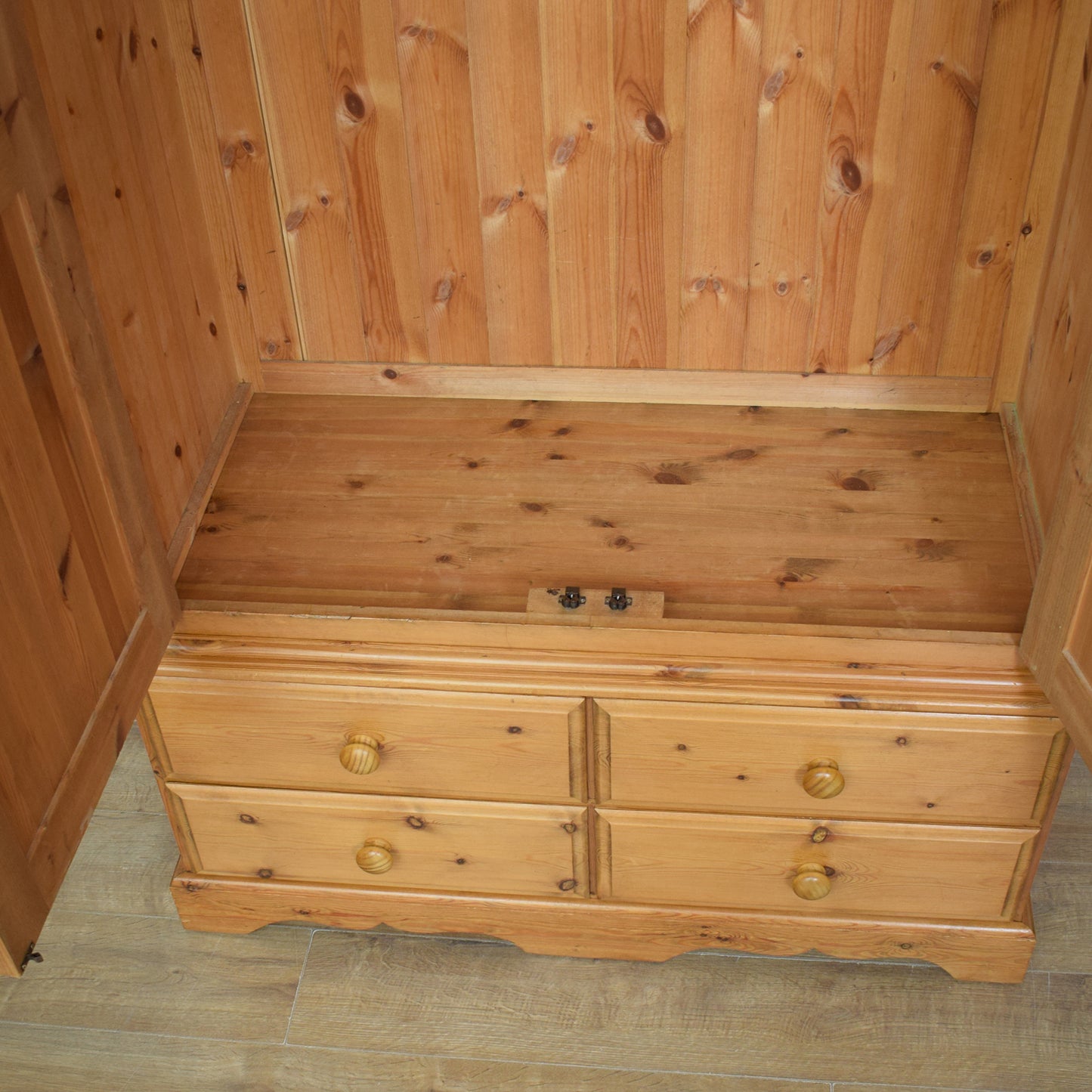 Pine Double Wardrobe