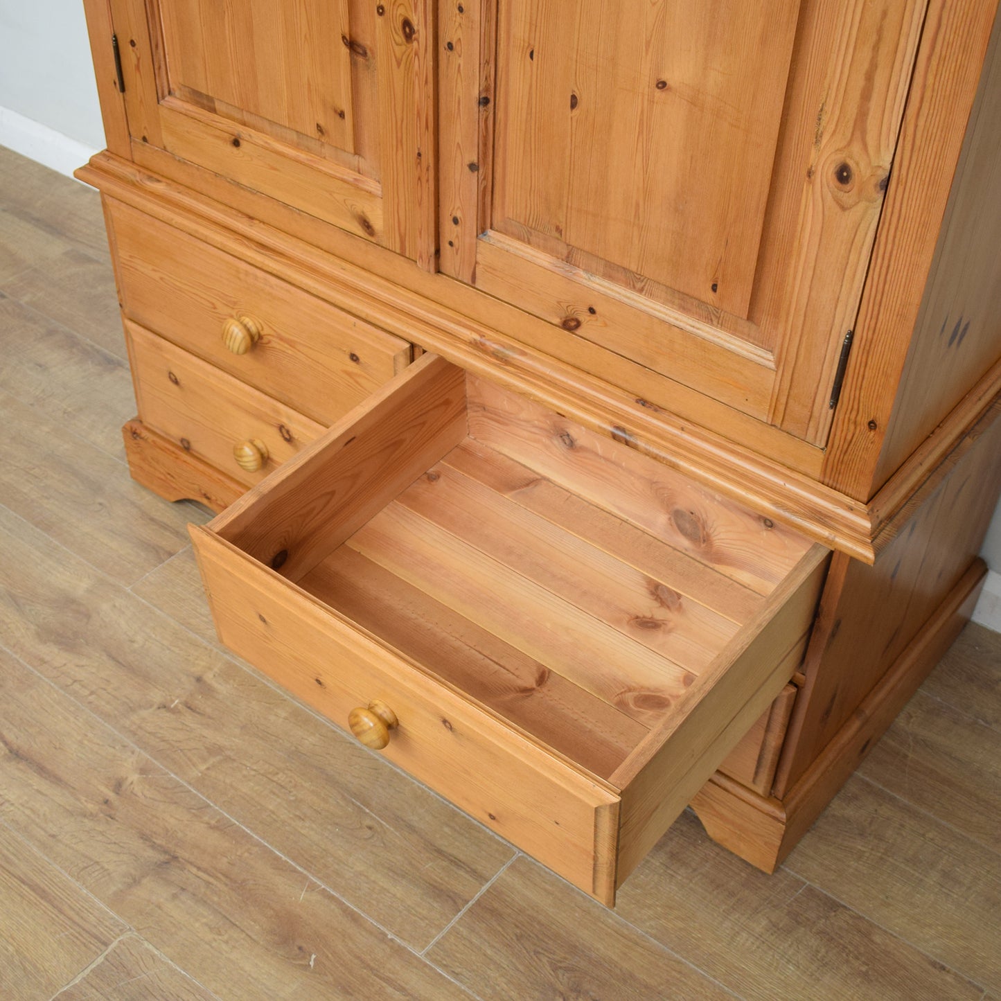 Pine Double Wardrobe