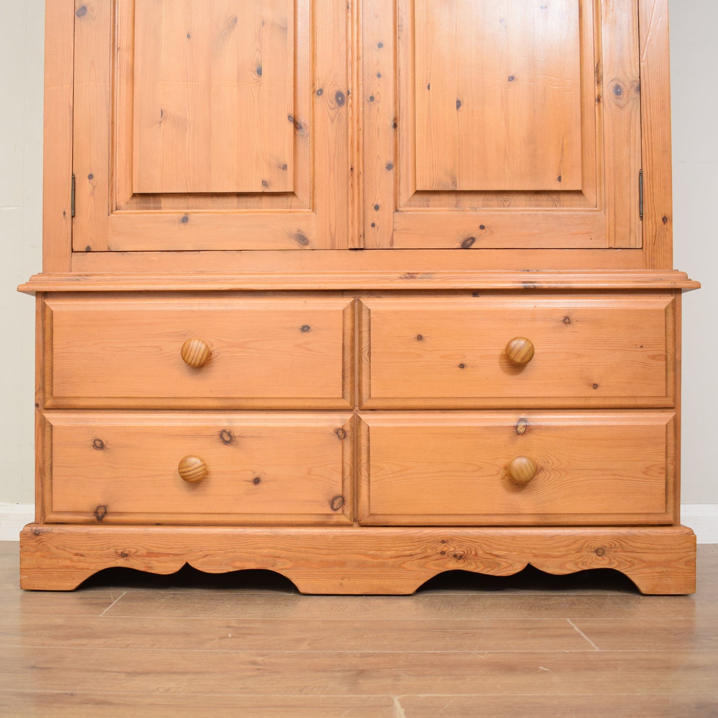 Pine Double Wardrobe