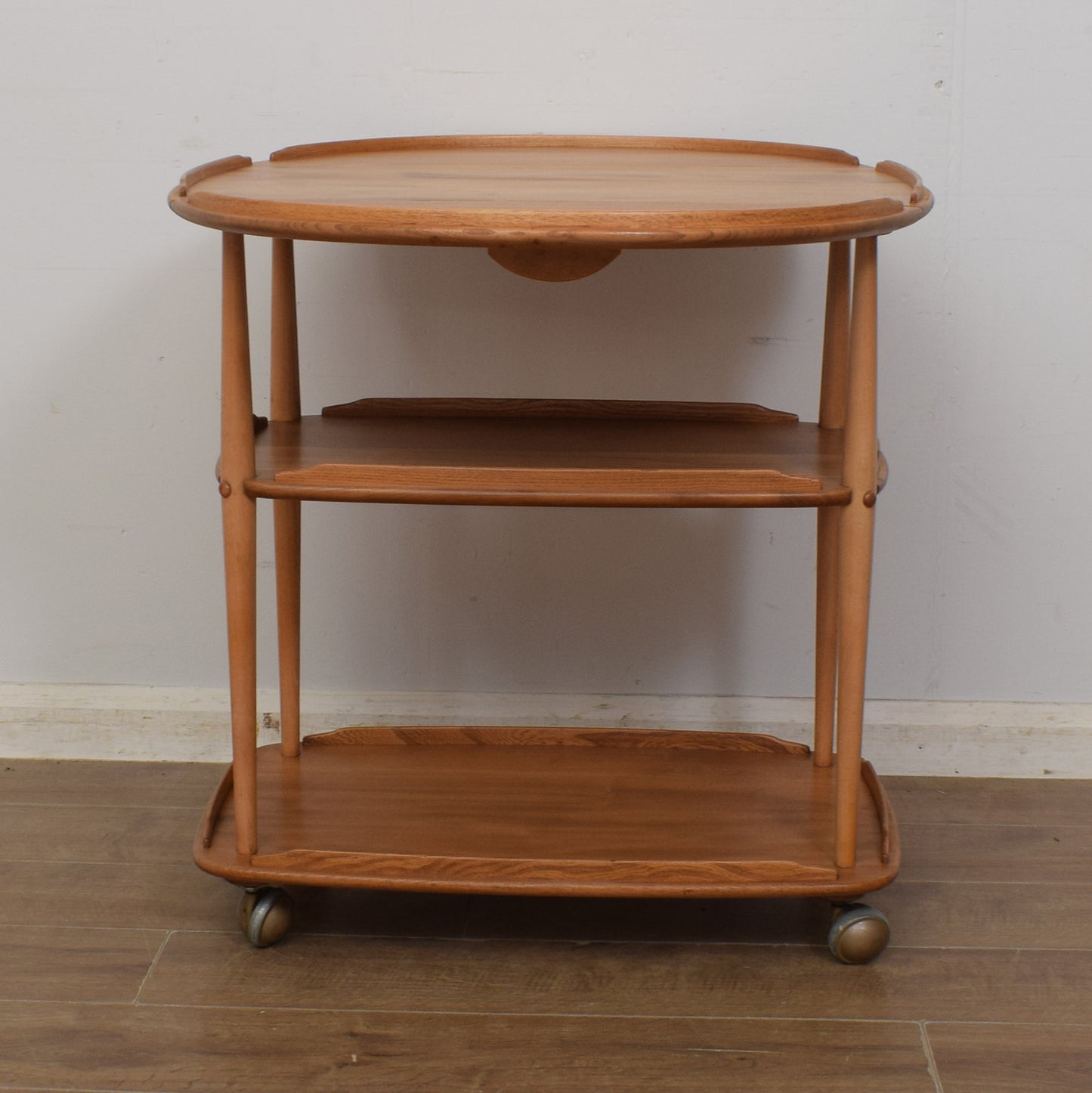 Ercol Drop-Leaf Tea Trolley