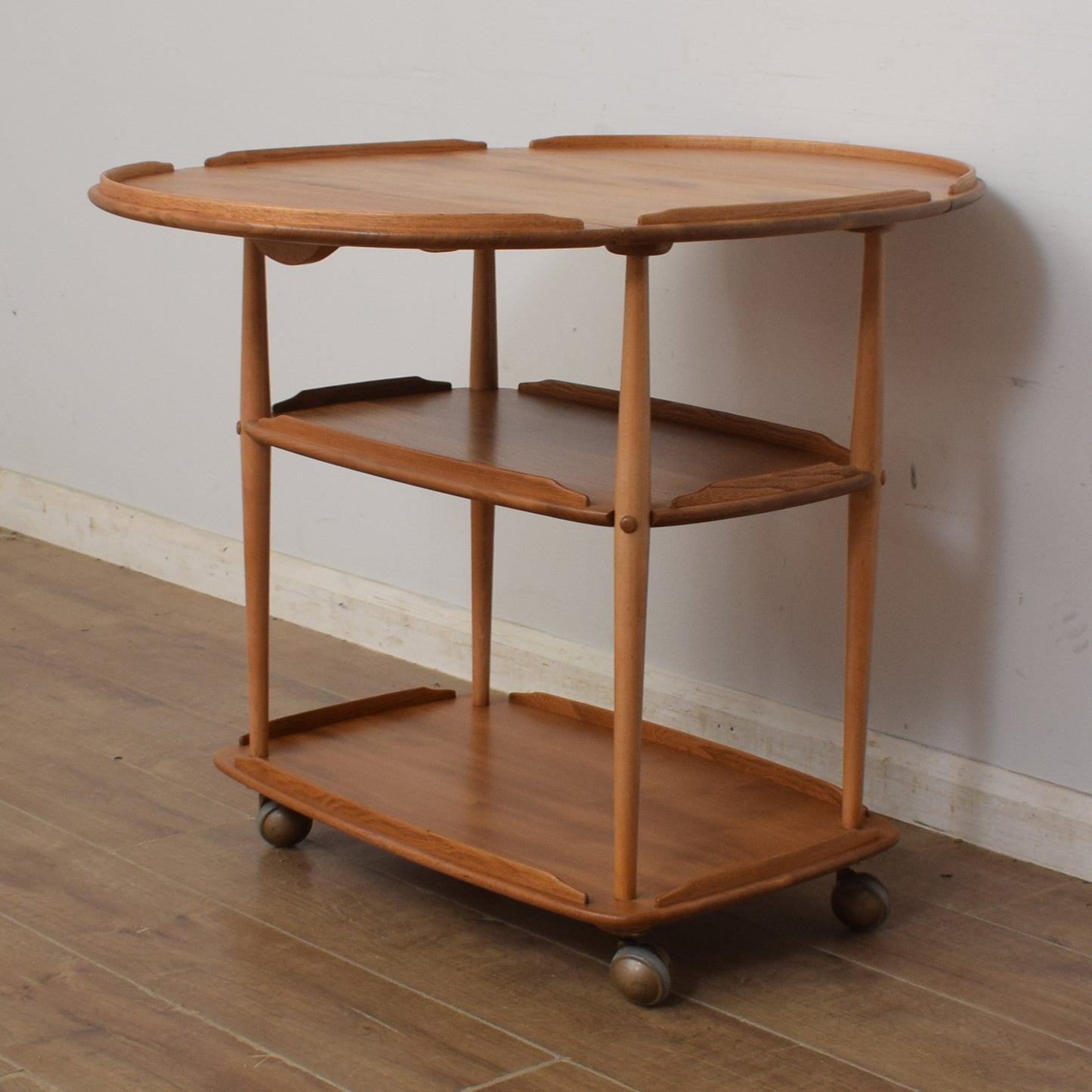 Ercol Drop-Leaf Tea Trolley