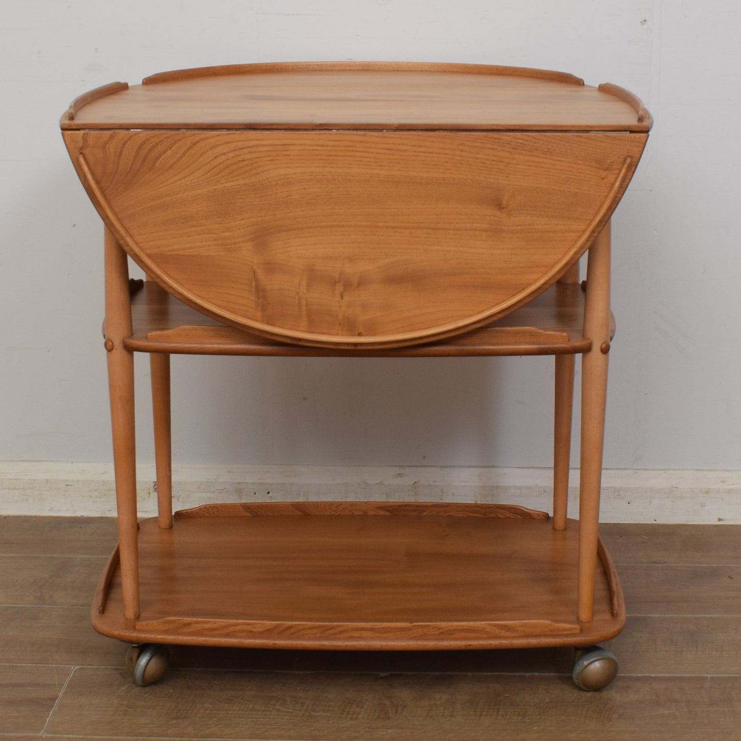 Ercol Drop-Leaf Tea Trolley