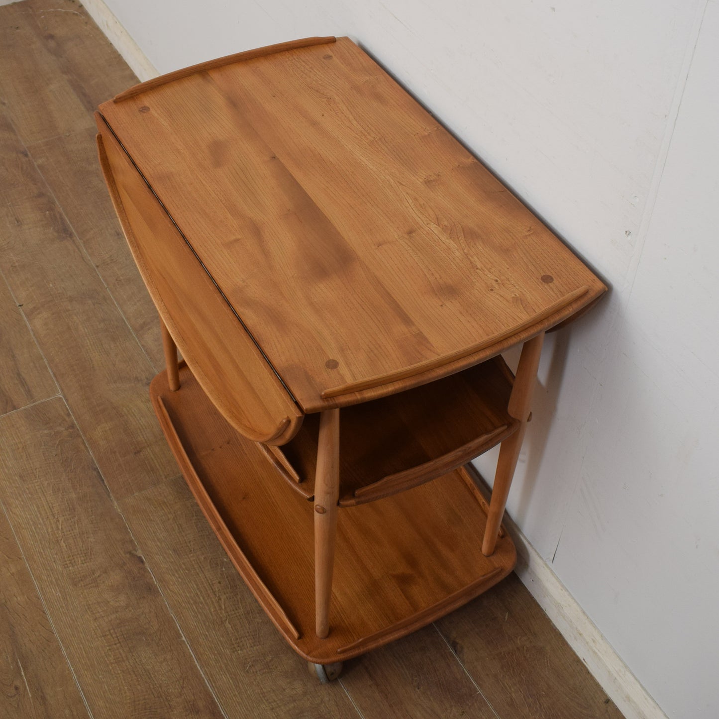 Ercol Drop-Leaf Tea Trolley