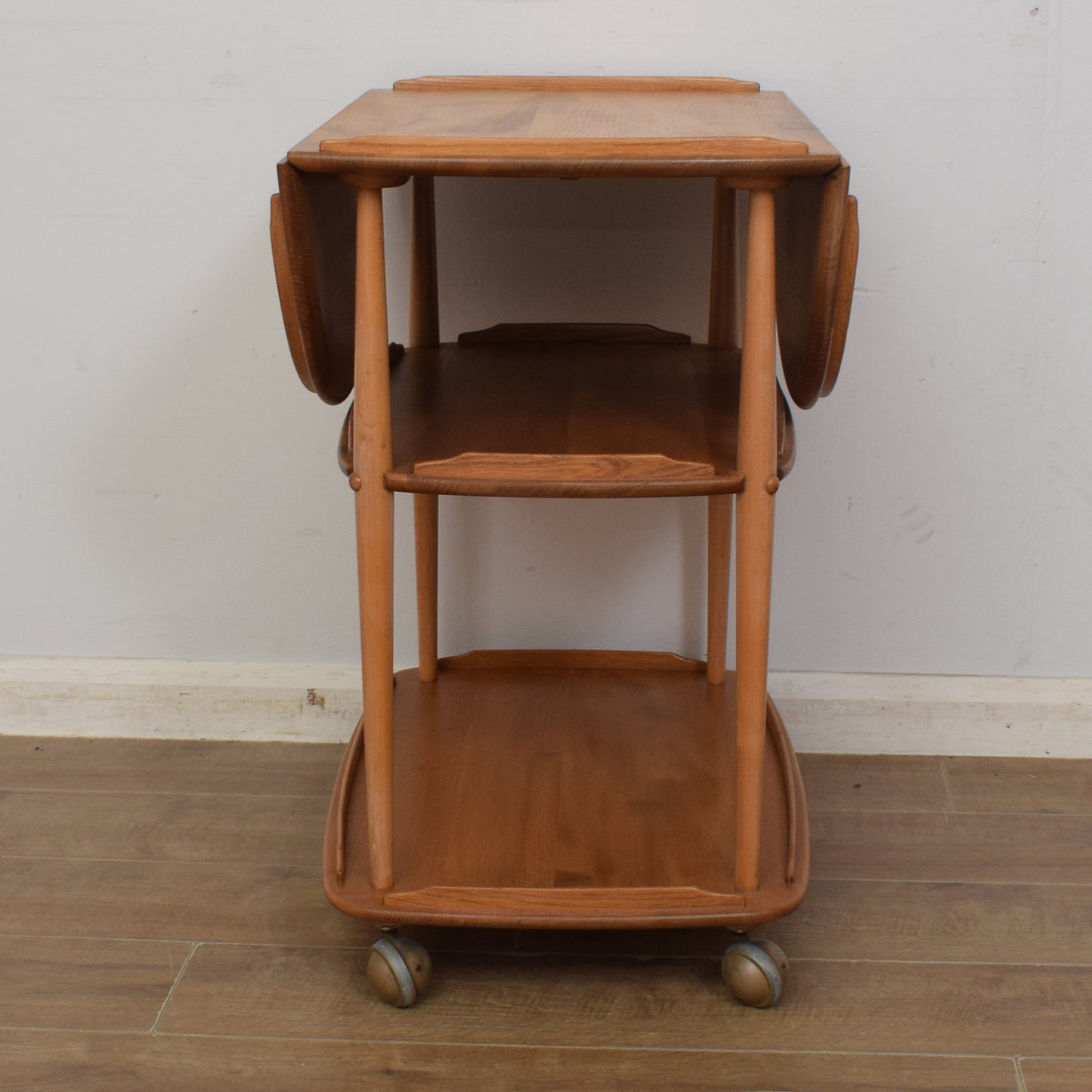 Ercol Drop-Leaf Tea Trolley