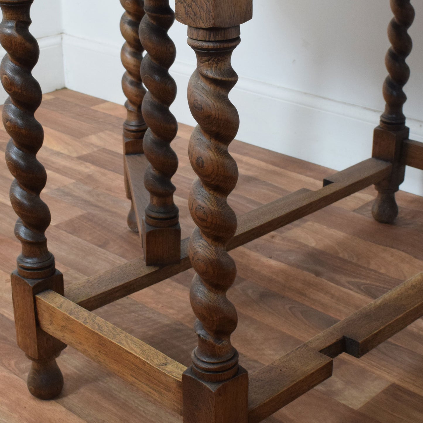 Barley Twist Drop Leaf Table