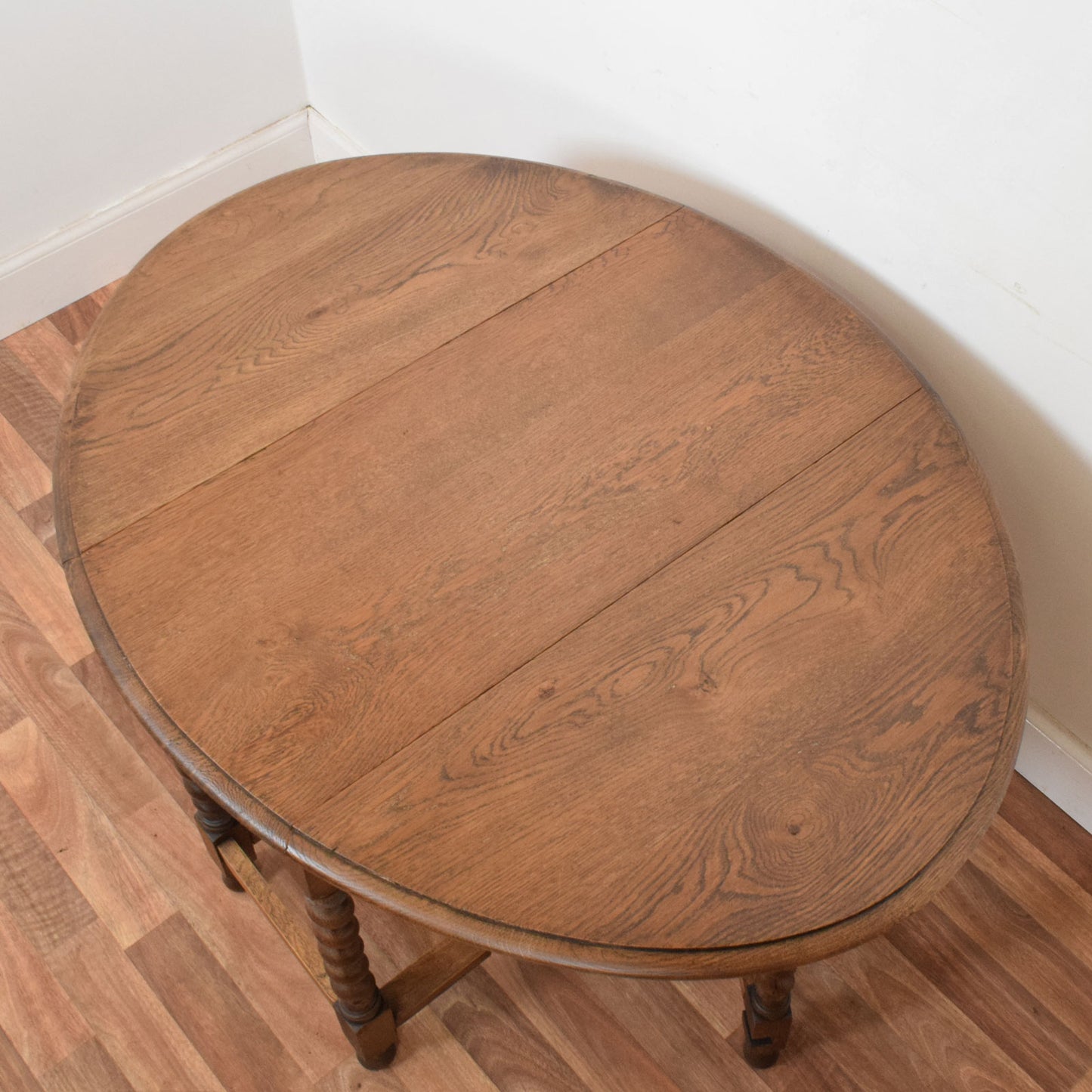 Barley Twist Drop Leaf Table