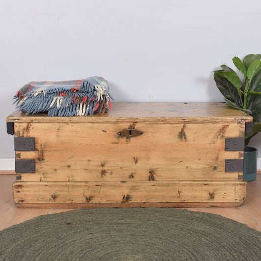 Vintage Pine Trunk