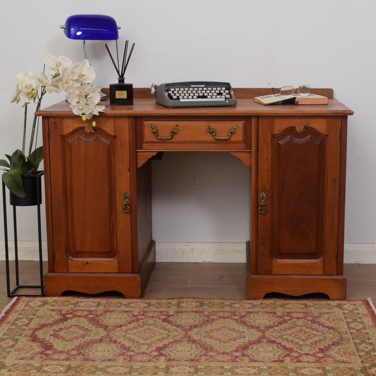 Vintage Mahogany Desk