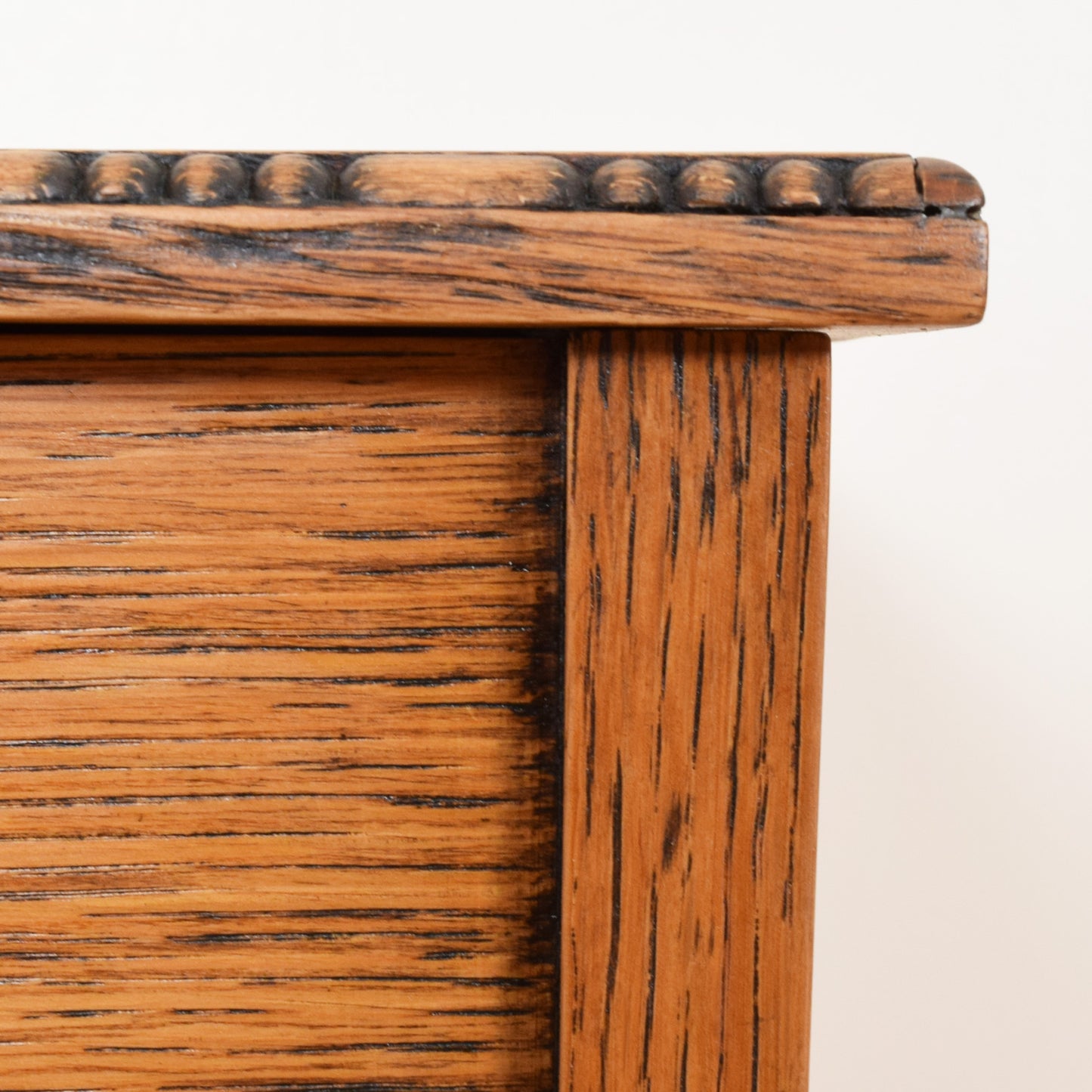 Restored Oak Sewing Box