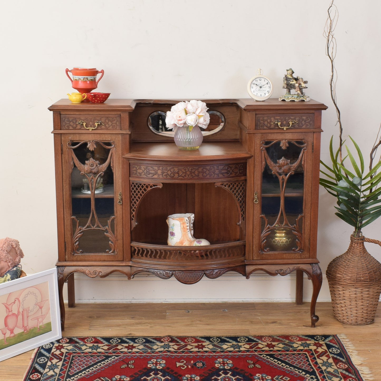 Art Nouveau Salon Cabinet