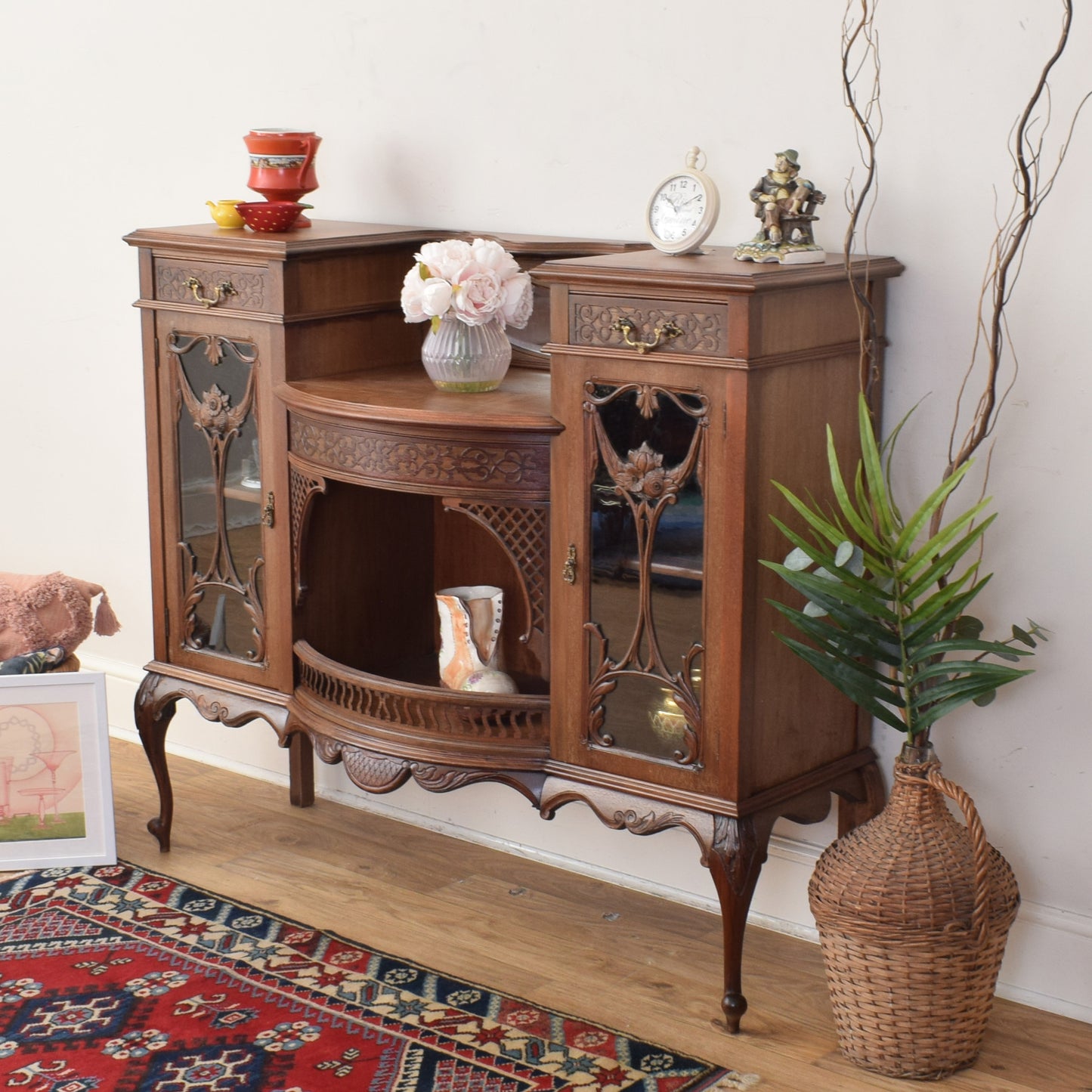 Art Nouveau Salon Cabinet