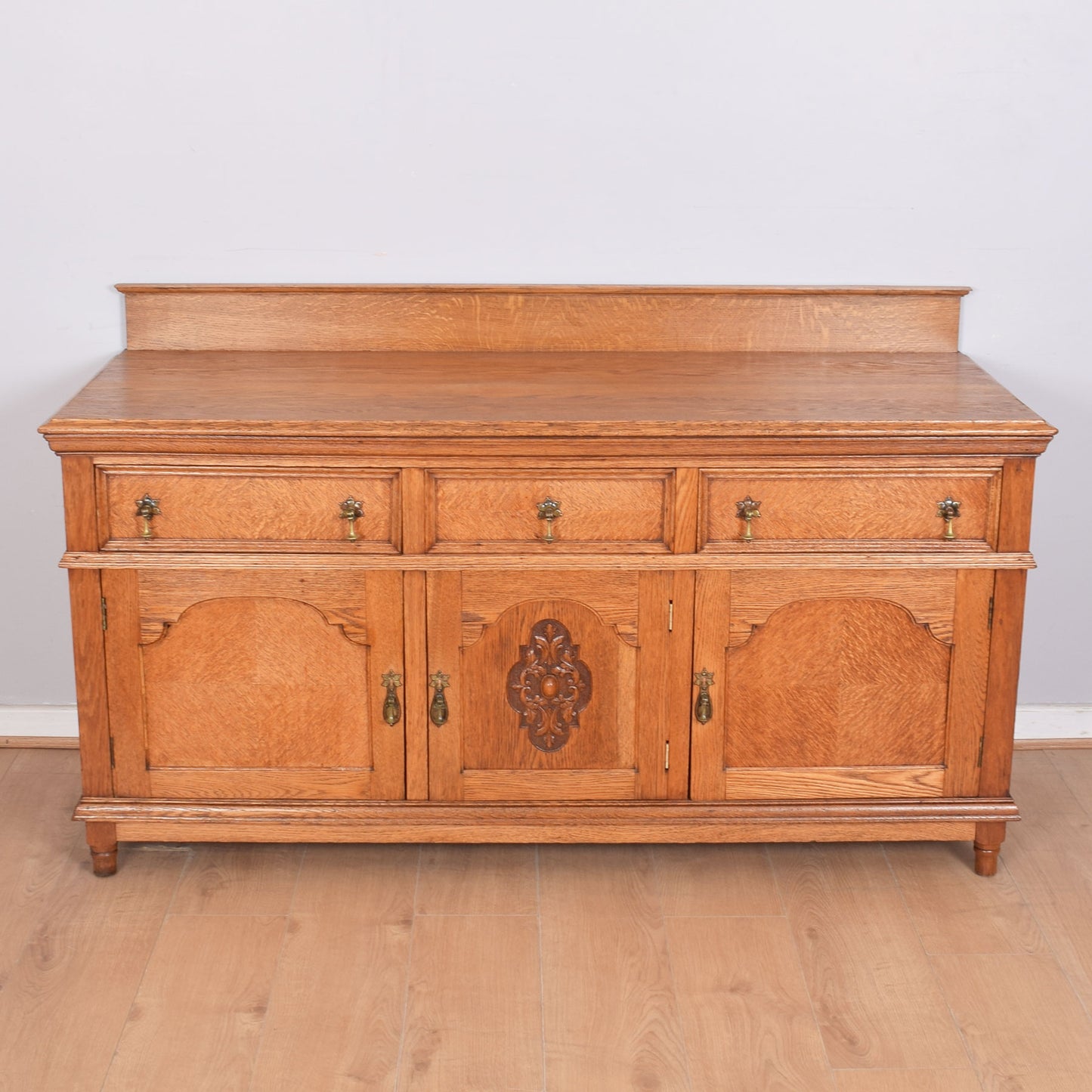 Solid Oak Large Sideboard