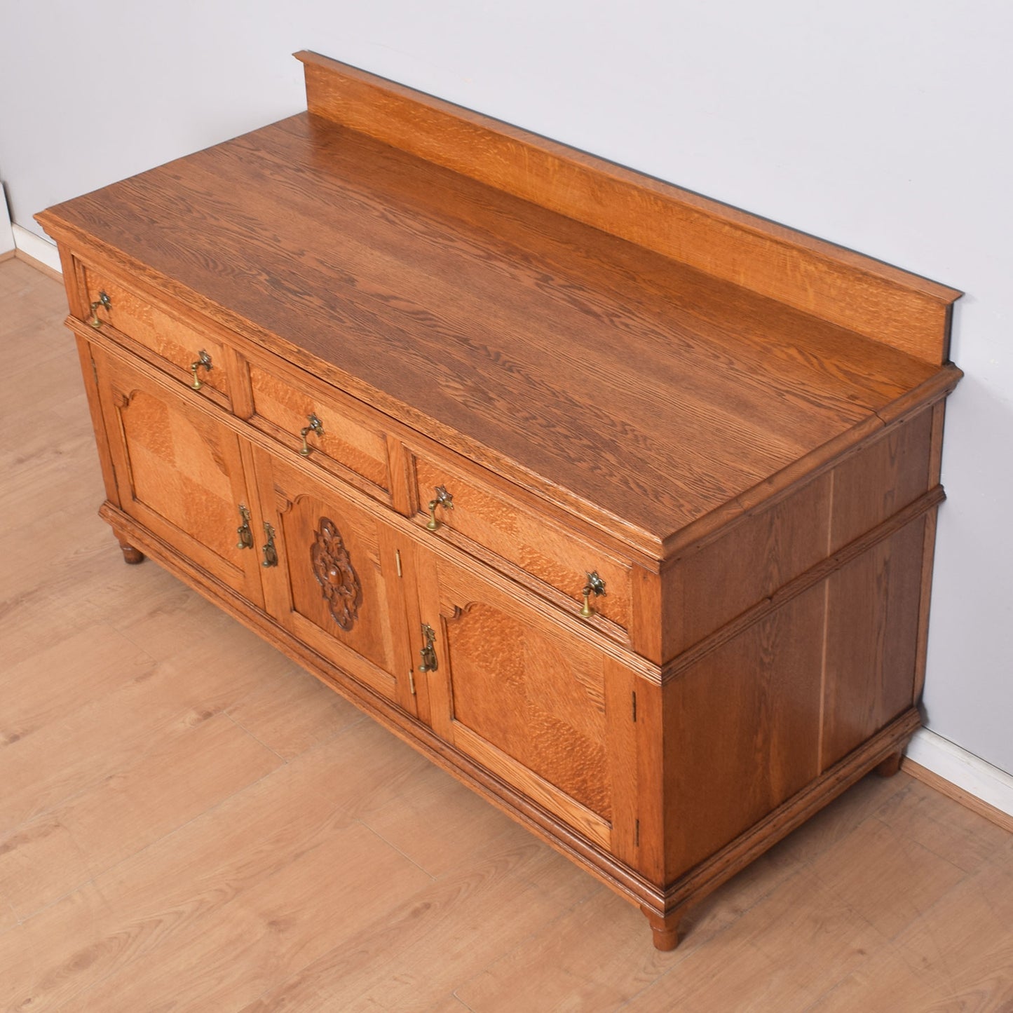 Solid Oak Large Sideboard