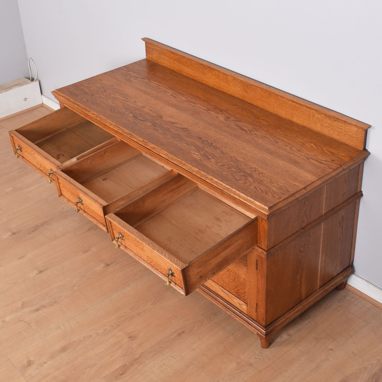 Solid Oak Large Sideboard