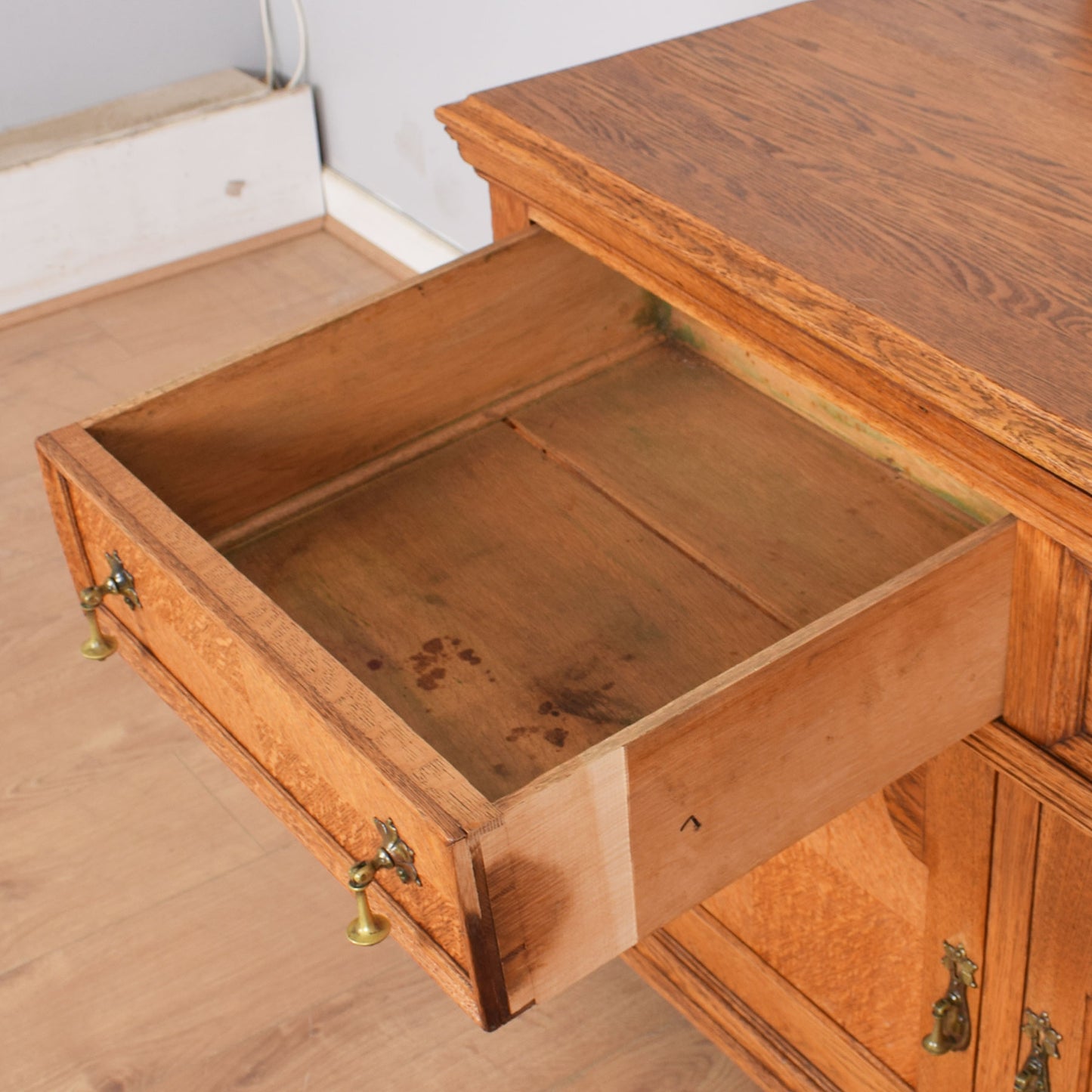 Solid Oak Large Sideboard