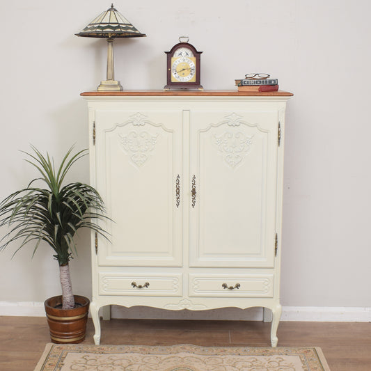 Painted French Cabinet