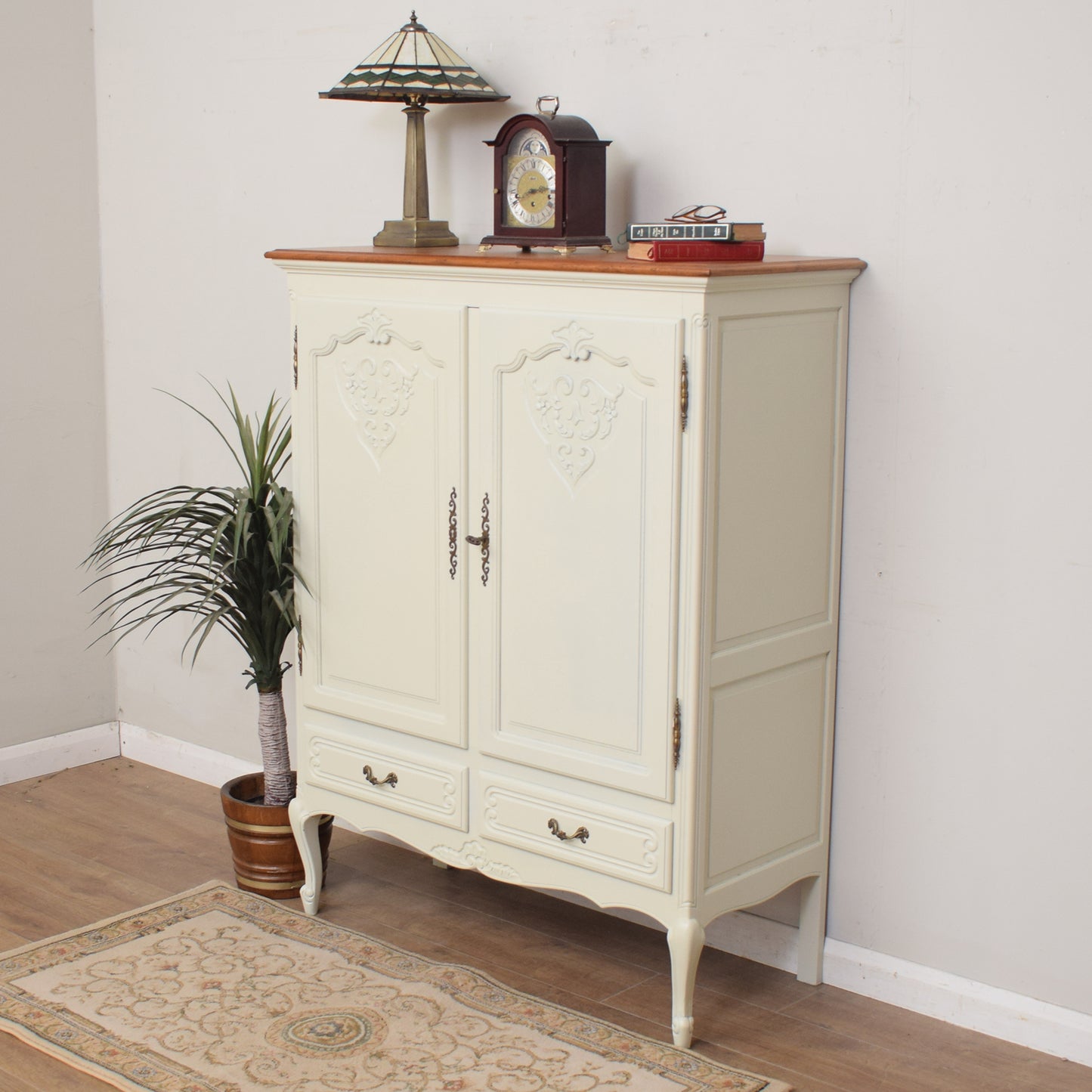 Painted French Cabinet