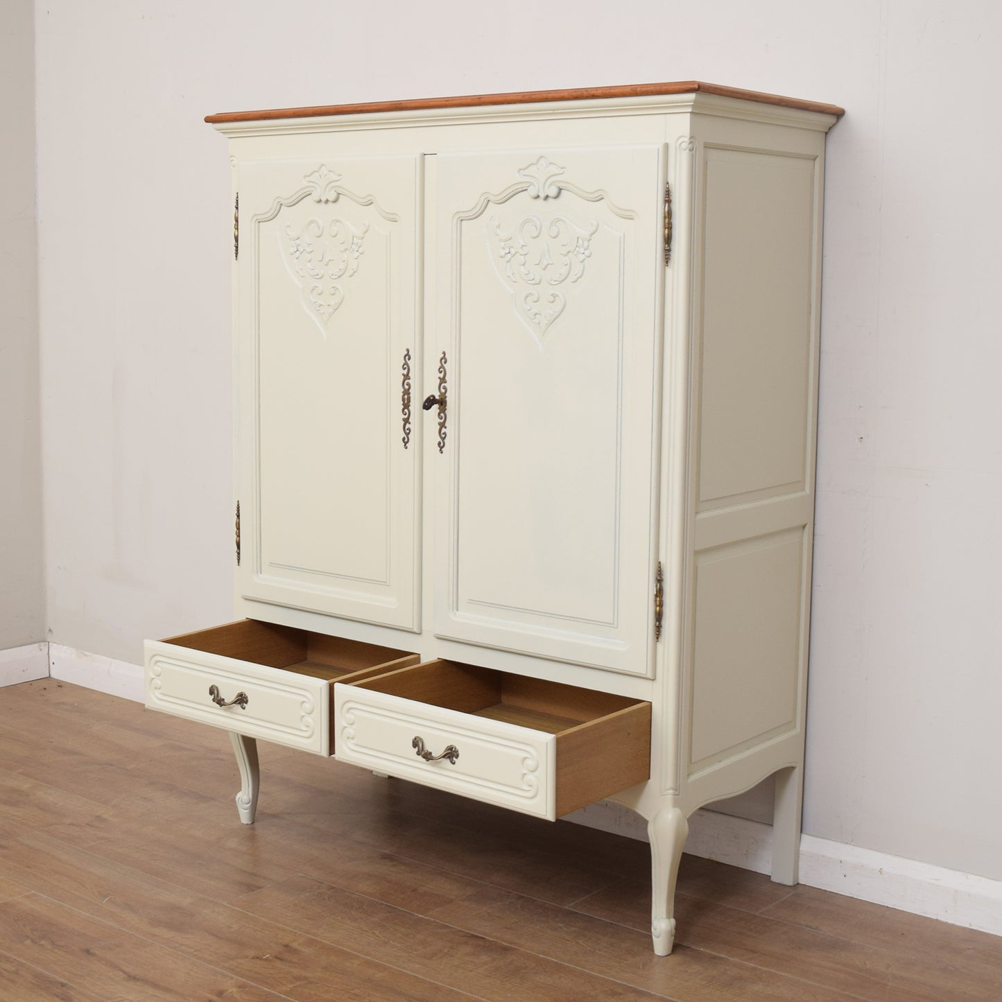 Painted French Cabinet