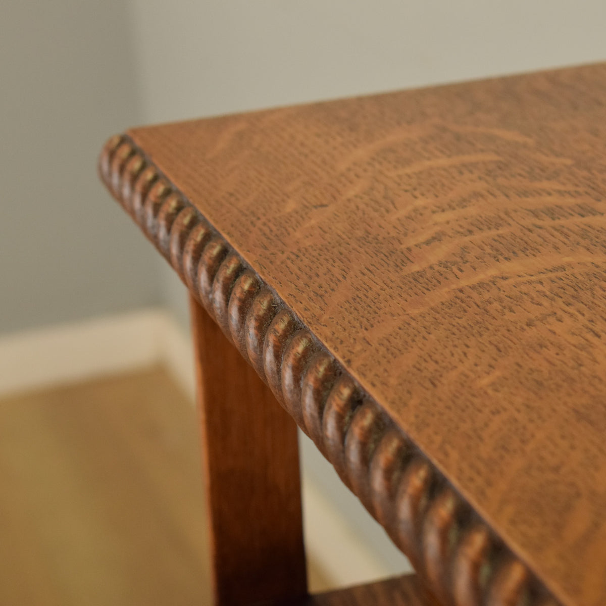Edwardian Oak Revolving Library Bookcase