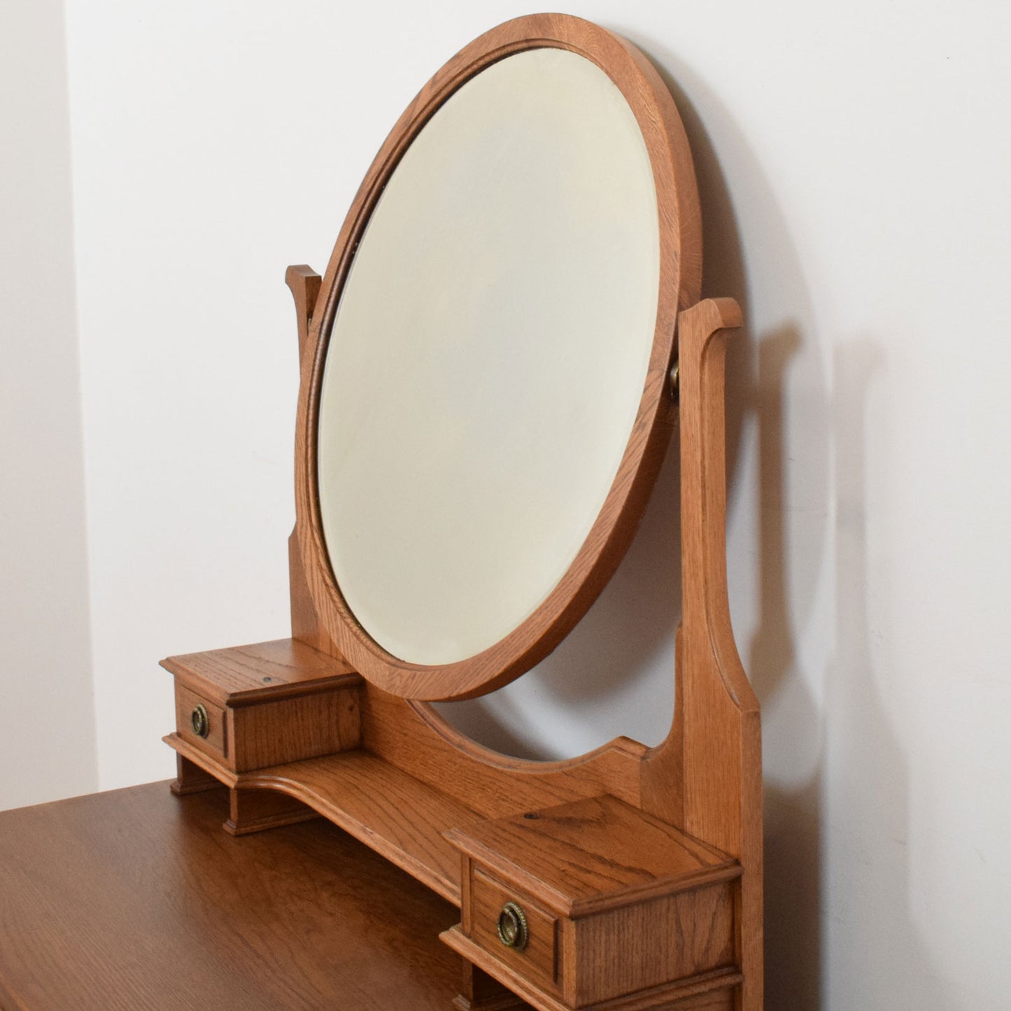 Restored Oak Dressing Table