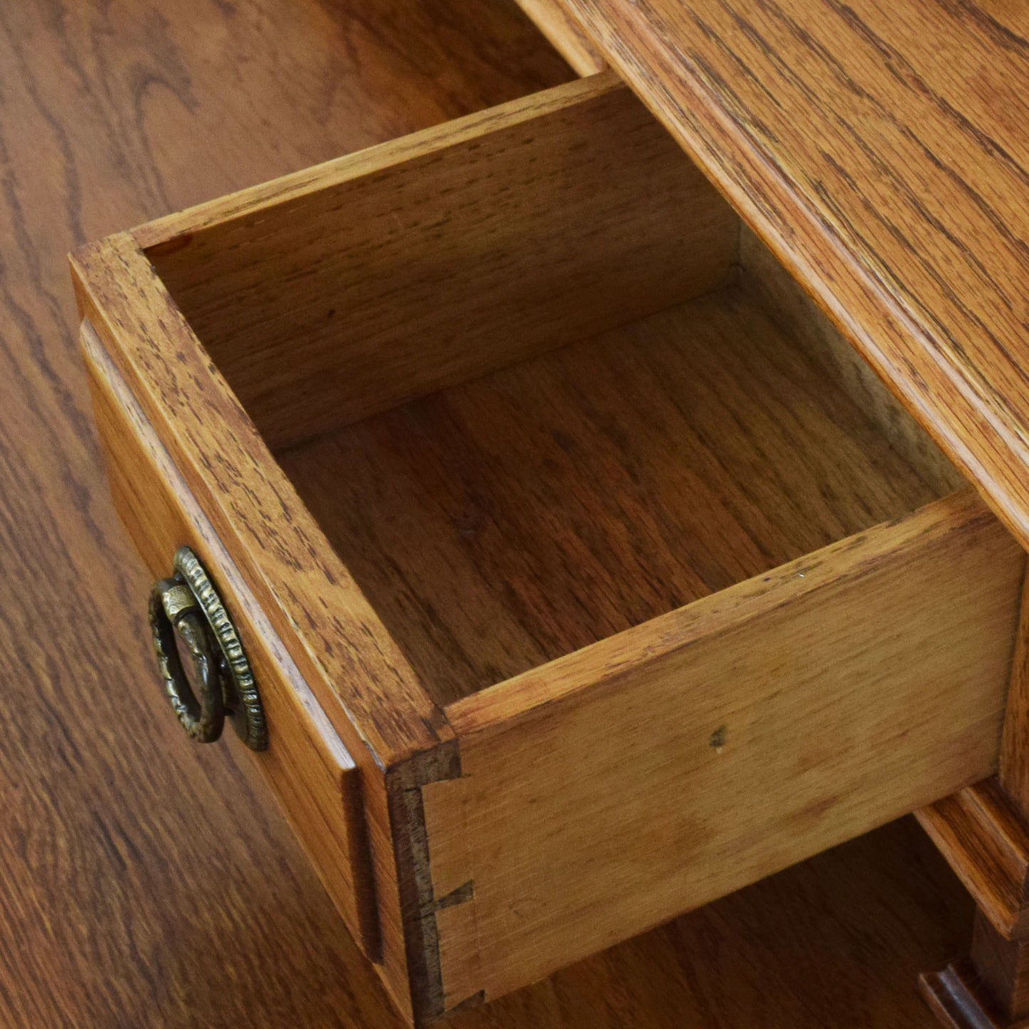 Restored Oak Dressing Table