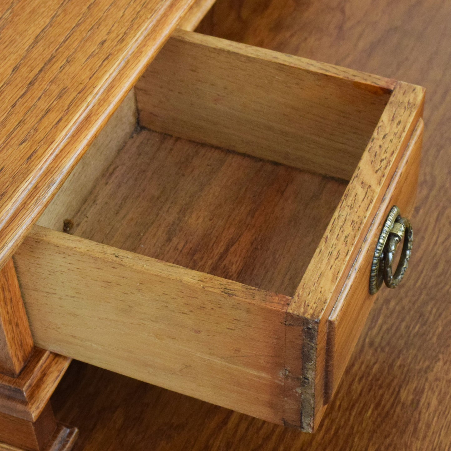Restored Oak Dressing Table