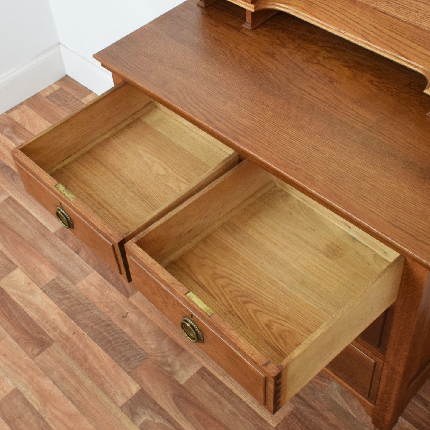 Restored Oak Dressing Table