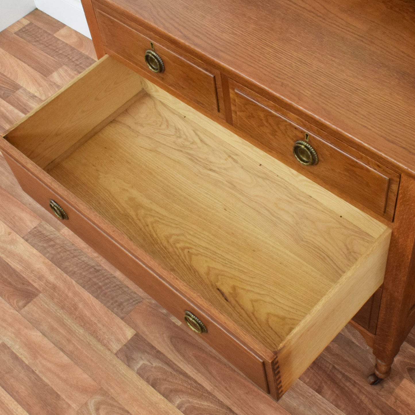 Restored Oak Dressing Table