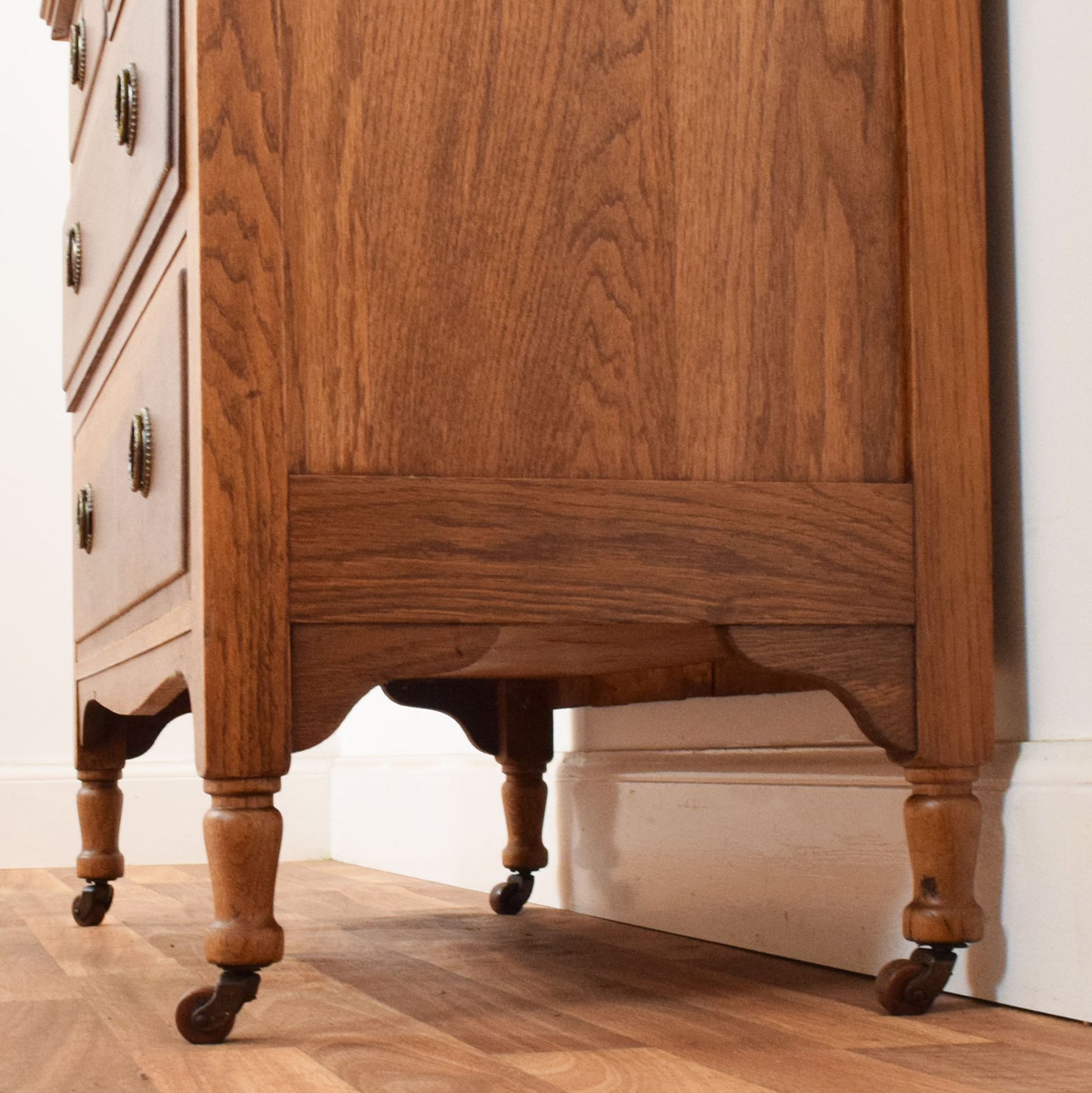 Restored Oak Dressing Table