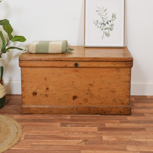 Rustic Pine Chest