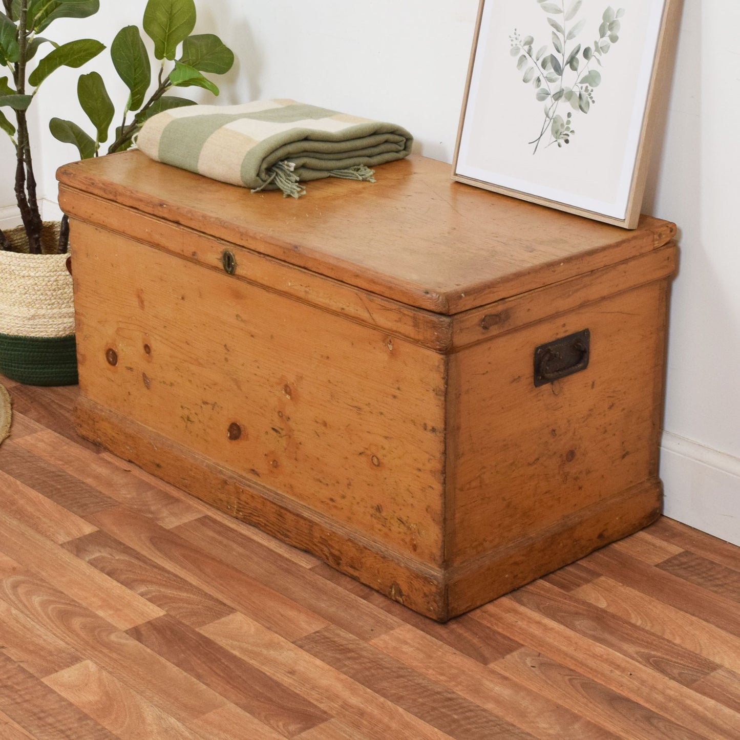Rustic Pine Chest