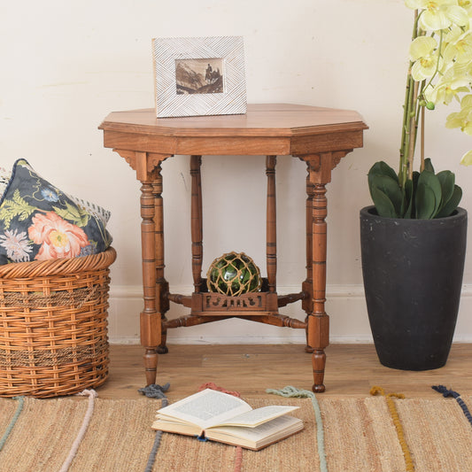 Octagonal Side Table