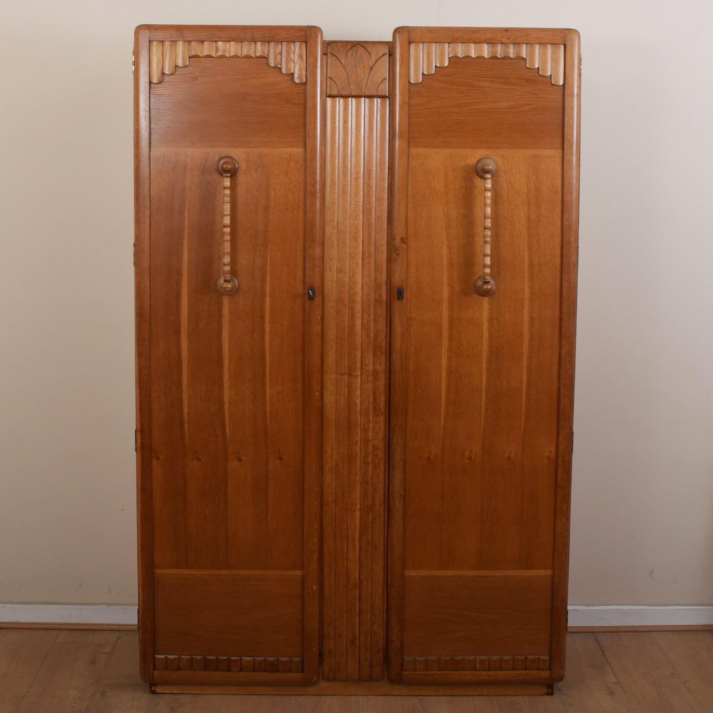 Large Art-Deco Style Wardrobe