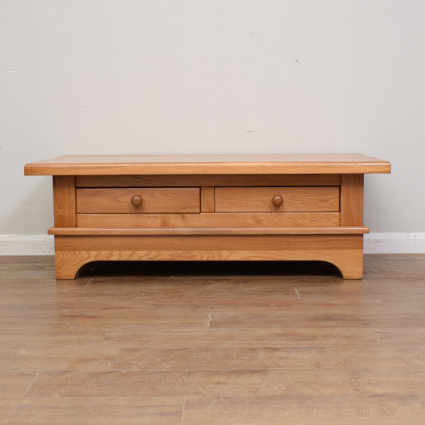 Large Oak Coffee Table