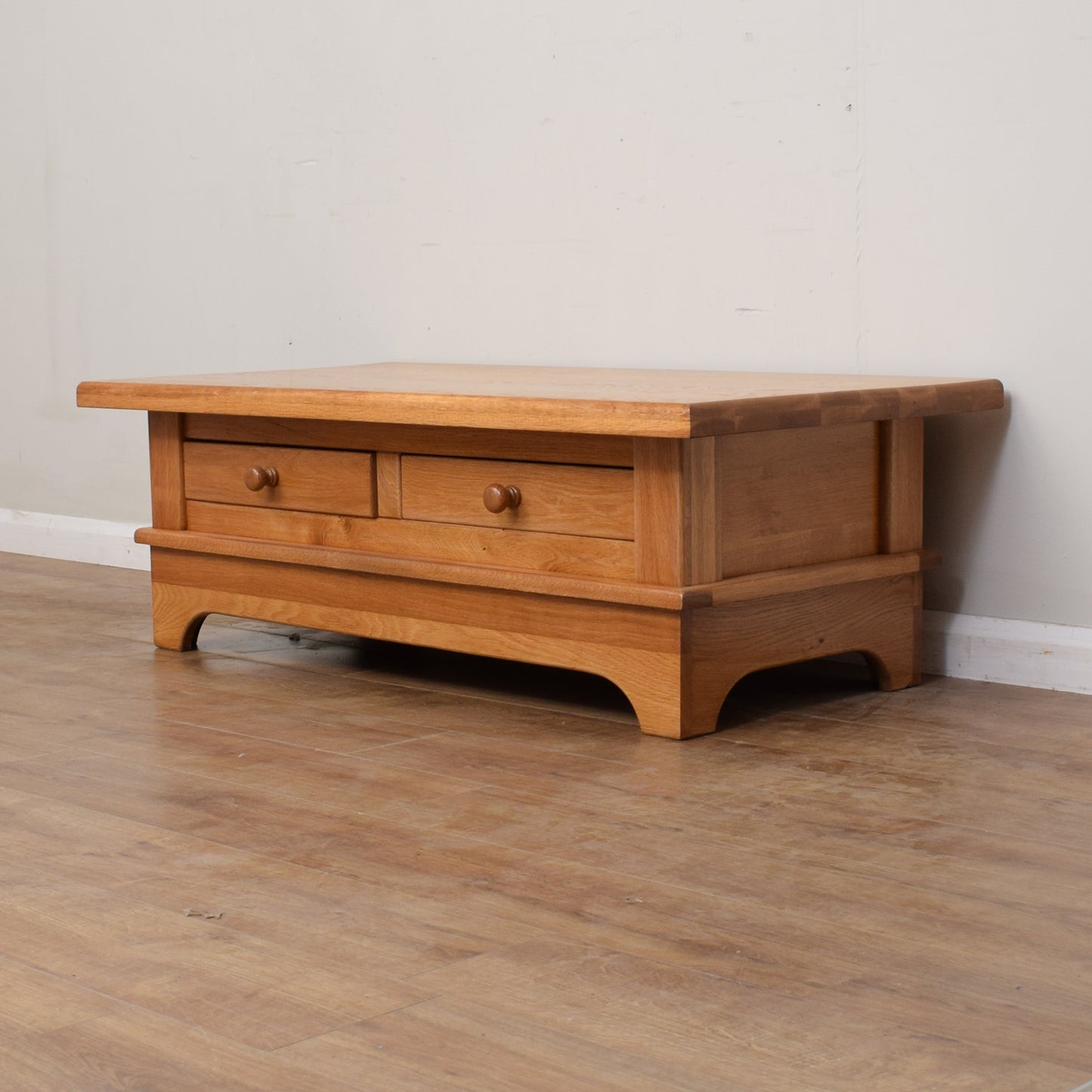 Large Oak Coffee Table