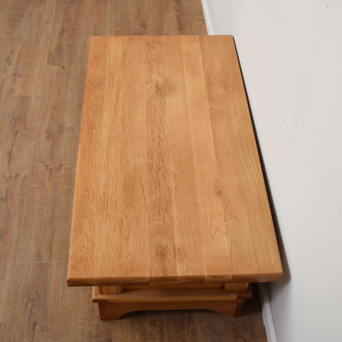 Large Oak Coffee Table