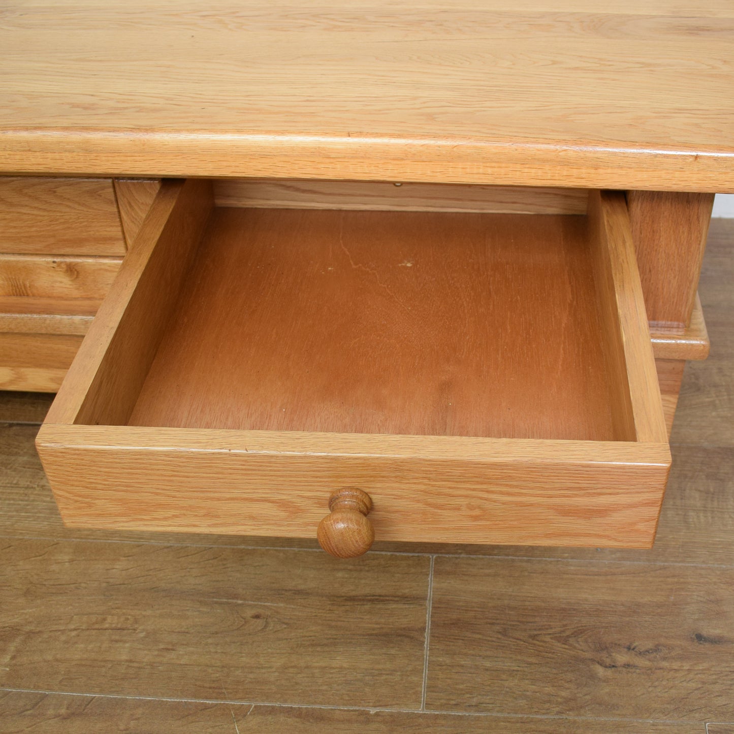 Large Oak Coffee Table