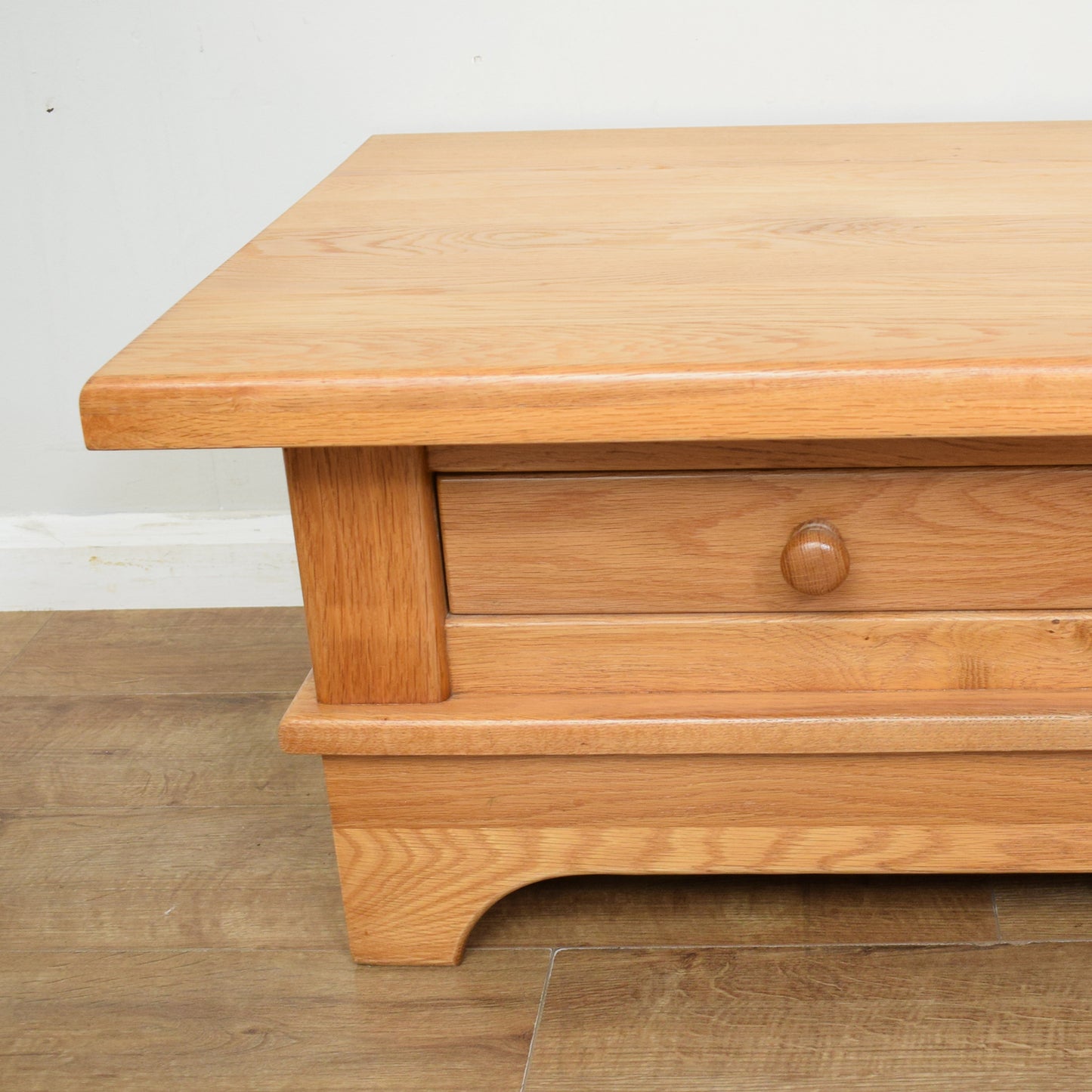 Large Oak Coffee Table