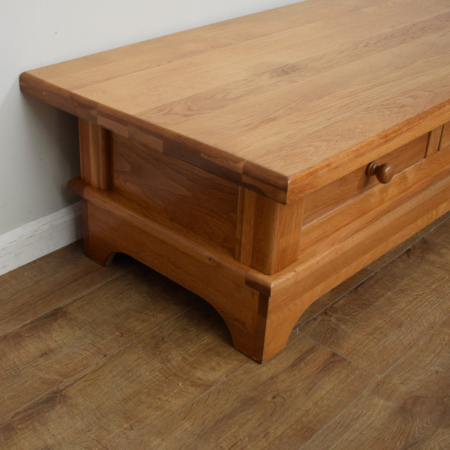 Large Oak Coffee Table