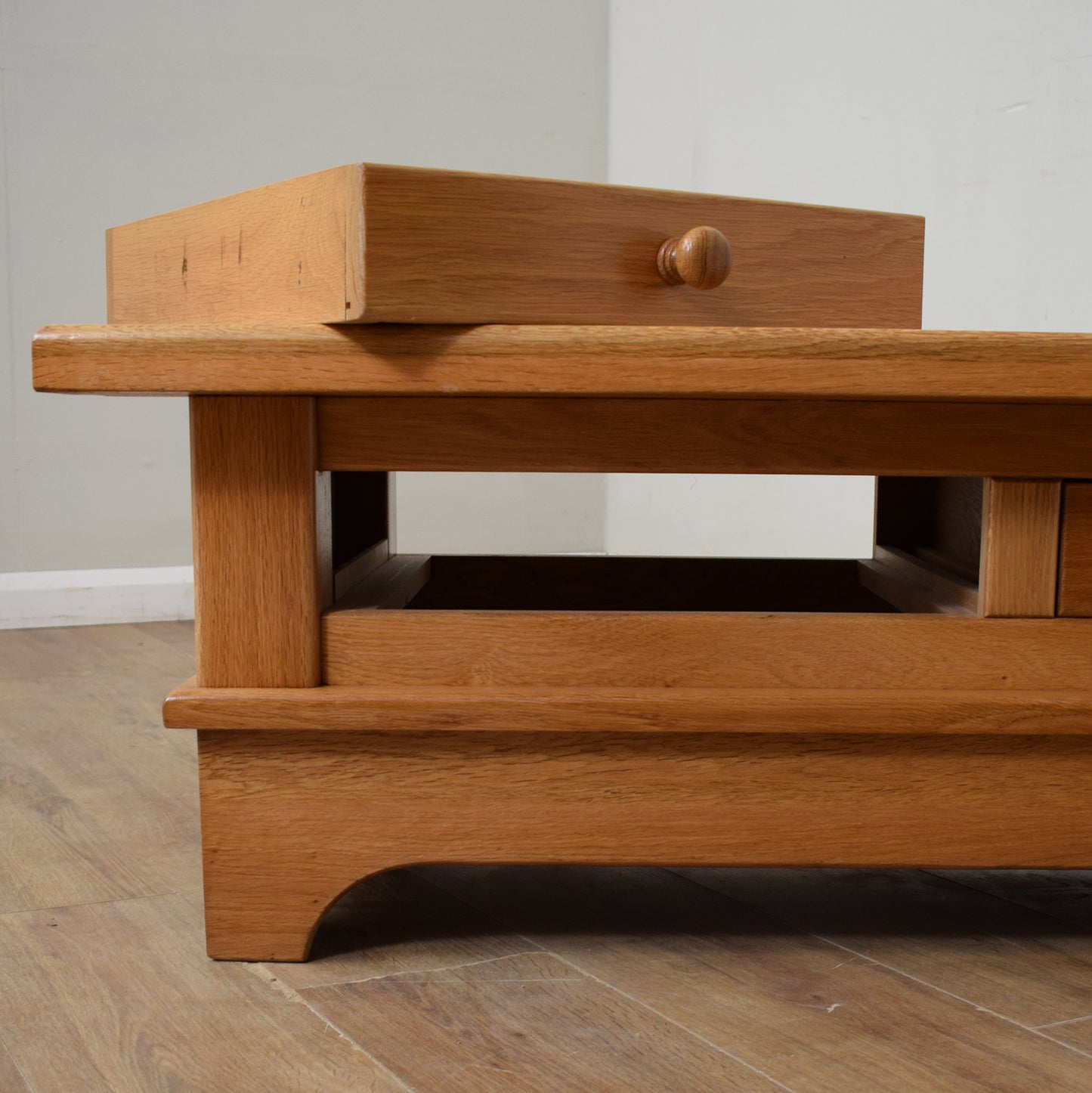 Large Oak Coffee Table