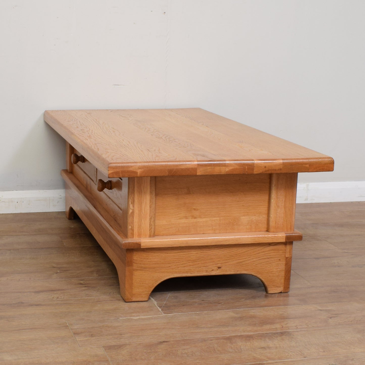 Large Oak Coffee Table