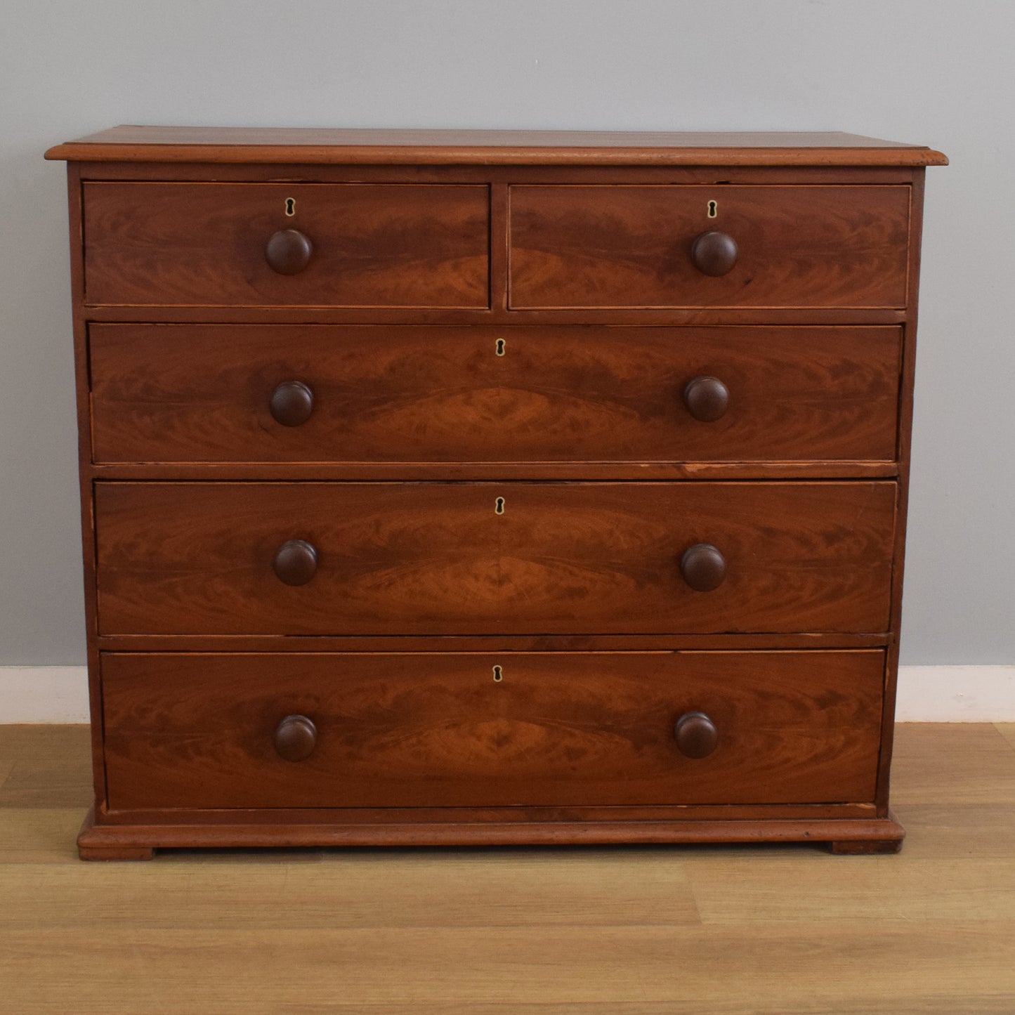 Rustic Mahogany Chest of Drawers